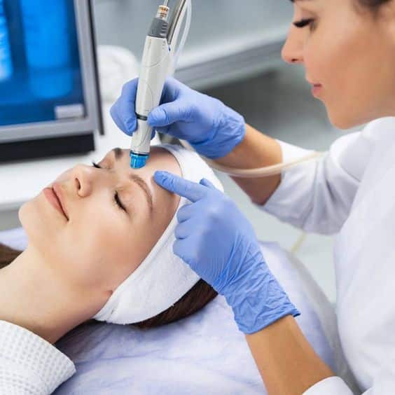 HydraFacial treatment